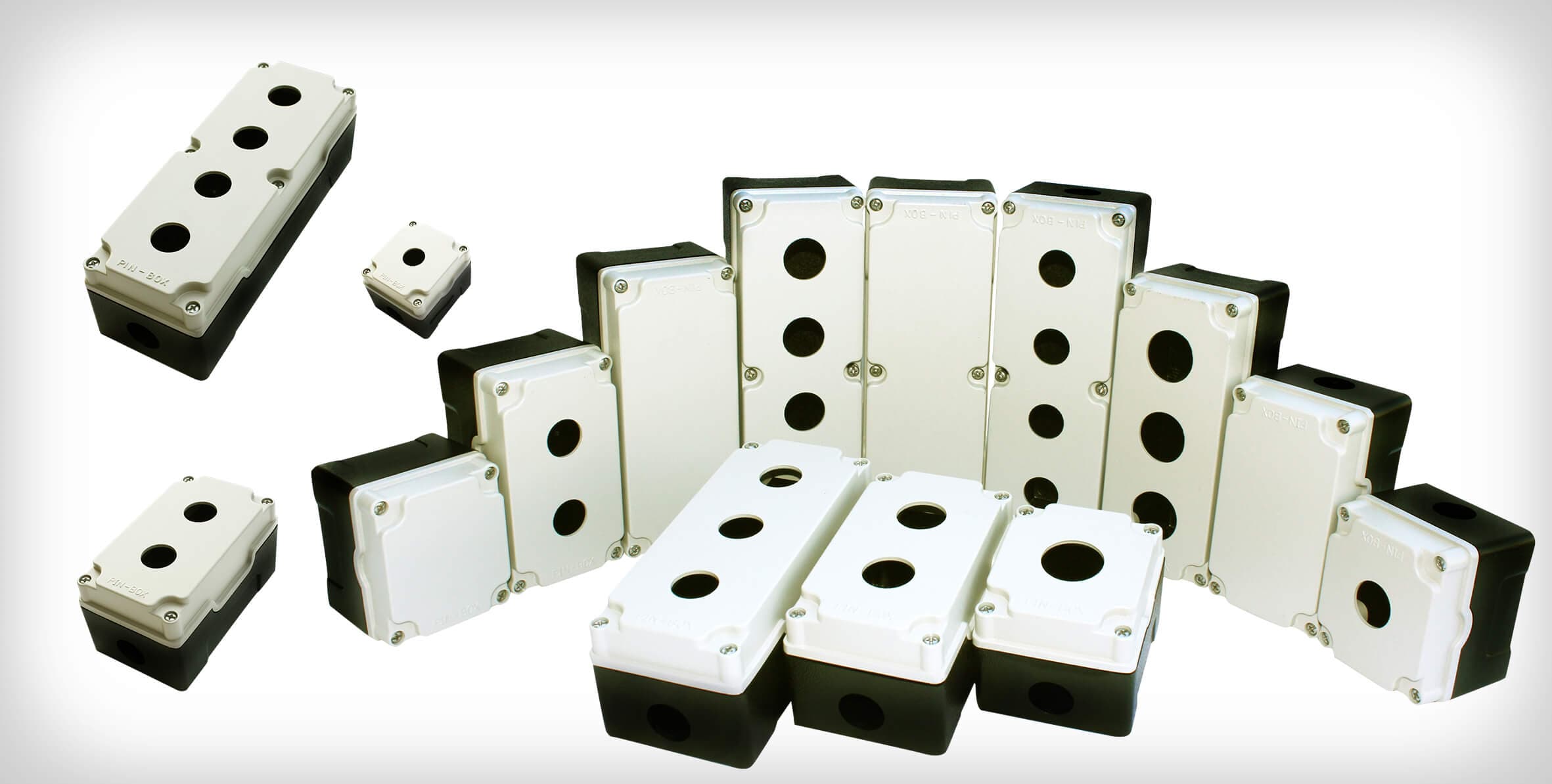 Aluminium Push Button Box — main view